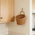 thumbnail image 4 of Klonfd Imitation Vine Weaving Kitchen Garlic Storage Wall Hanging Portable Small Kitchen Utensil Hanging, 4 of 5