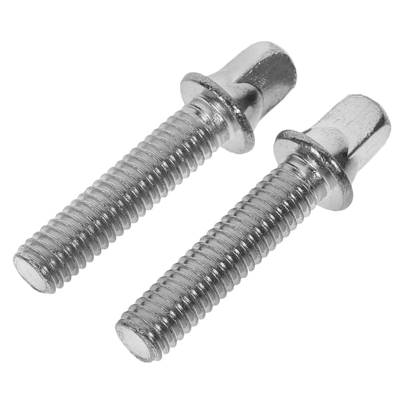 2 PCS Tension Rod Drum Accessory Drum Parts Drum Lug Hardware Drum Mounting Screw Drum Head Screws Drum Tension Screws