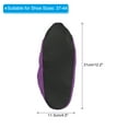 thumbnail image 2 of Uxcell 10 Pairs Shoe & Boot Covers, Reusable Cotton Non-Slip Shoe Covers for Indoors, Purple, 2 of 6