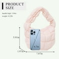 thumbnail image 2 of Kukuzhu Small Quilted Tote Bag for Women, Soft Puffer Tote Bag Lightweight Designer Pleated Hobo Bags Handbag Puff Bags, 2 of 7