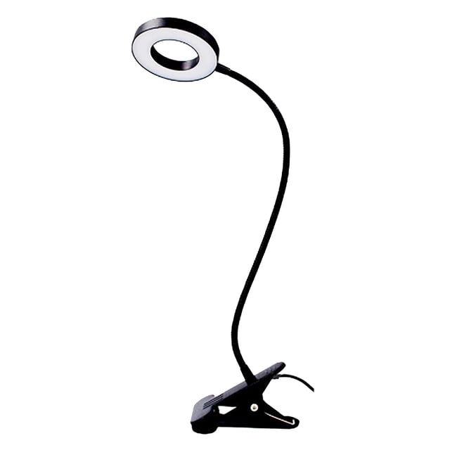 Clip Sobre La Lámpara, 48 LED Le Lecha Lectura 5V 2A 3000K Al Conctarga A Segura Segura 5W Para Bellete Salon
