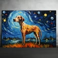 thumbnail image 2 of American Water Spaniel Dog Watercolor Starry Night Van Gogh Painting Kits, Painting Watercolor Canvas, Canvas Suitable for Room Decor Cafe Decor Or Gift for Friends, 2 of 4