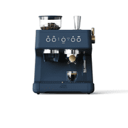 Thyme & Table Barista Grade Espresso Machine with 15-Bar Pressure and Conical Burr Grinder, Atlantic Blue