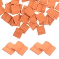 thumbnail image 1 of Shisuyan Mini Tuiles de Toit de Construction Modèles Poterie Orange 50 Pcs 2X1.7In, 1 of 8