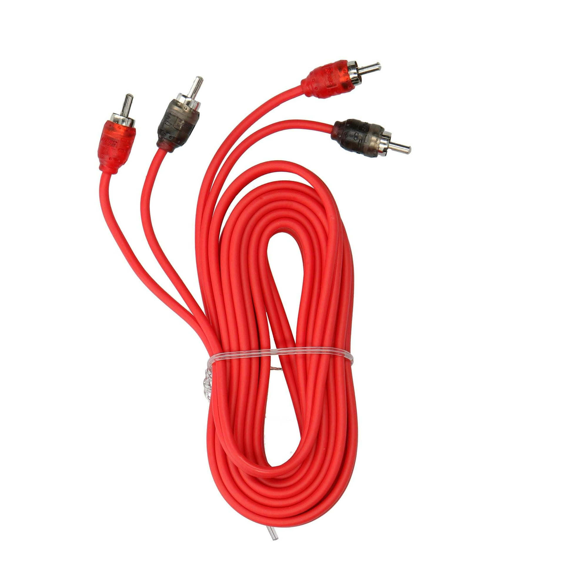 T-Spec V6R10 v6 SERIES 2-Channel Woven-Coaxial RCA Audio Cable (10 Feet)