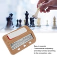 thumbnail image 3 of Chess Clock, Professional Digital Chess Timer  with Tournament,  Delay, Count Down, Alarm and Bonus Time Features, for Board Games Timer , Chess Match Go Chess Game, 3 of 7