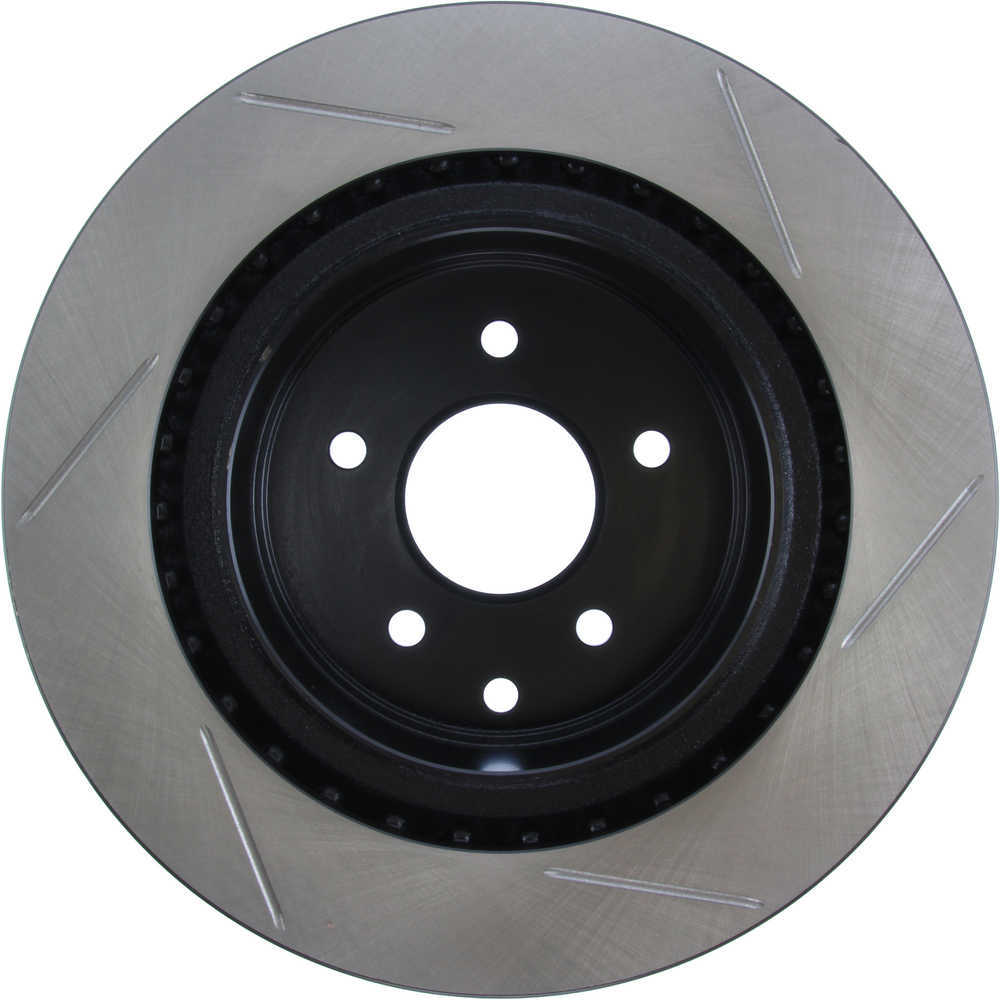 StopTech Power Slot 03-07 350z/ 03-04 G35 w/ Brembo SportStop Slotted Rear Right Rotor Fits select: 2003-2004 INFINITI G35, 2003-2008 NISSAN 350Z
