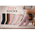 thumbnail image 2 of Calcetines de Peluche Largo Benox SET 4 Pares Térmicos lisos, 2 of 12