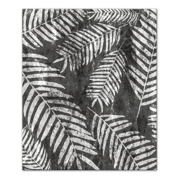 Creative Products Fern Texture Pattern 20 x 24 Canvas Wall Art