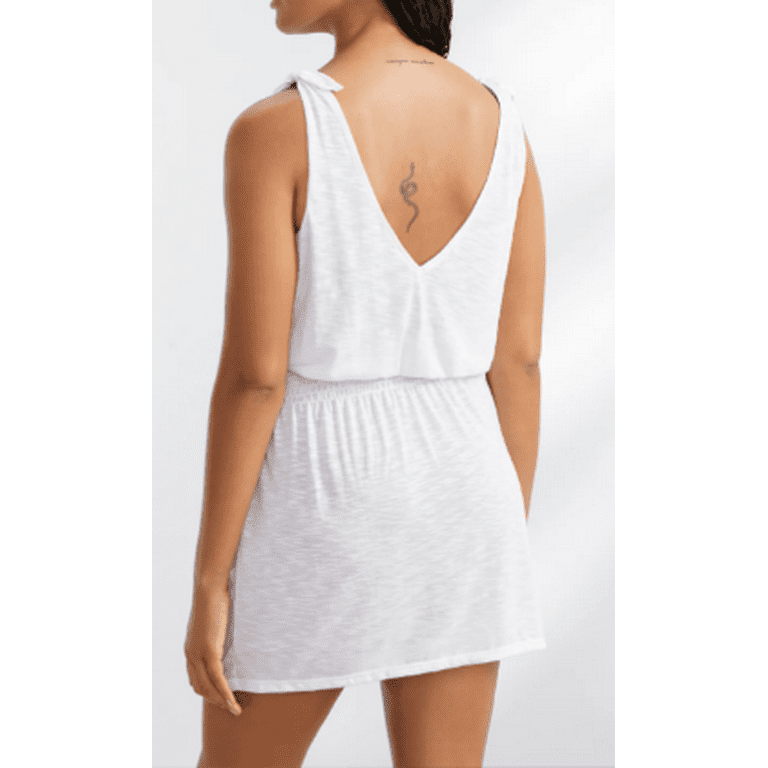 Becca by Rebecca Virtue WHITE Breezy Tie Shoulder Swim Cover-up Dress, US Small - Walmart.com Becca by Rebecca Virtue WHITE Breezy Tie Shoulder Swim Cover-up Dress, US Small - Walmart.com