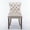 Beige, variant on Rhomtree Velvet Button Tufted Dining Side Chairs, Black (Set of 6)
