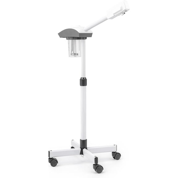 Ktaxon Facial Steamer Machine with 180° Rotating Spray, Auto Shut-off, White