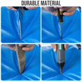 thumbnail image 4 of TAILI Heavy Duty Moving Bags, Cloth Storage Extra Large Tote Bag Container with Sturdy Zipper and Strong Handles, Blue, 4 Pack, 4 of 9