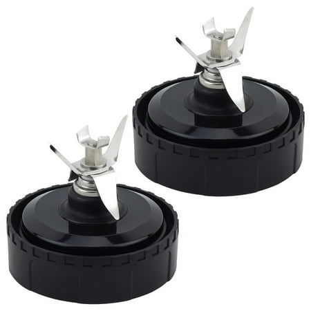 2 Blade Assembly - 2 Pack Felji Blade Assembly for Nutri Ninja Ultima Blender Models BL810 BL810C BL810Q BL820 BL830 Part # 357KKU800