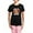 With Pink Camo Pant, variant on CafePress - Quigleycoa Women's Dark Pajamas - Women's Short Sleeve Print T-Shirt and Pants Dark Cotton Pajama Set