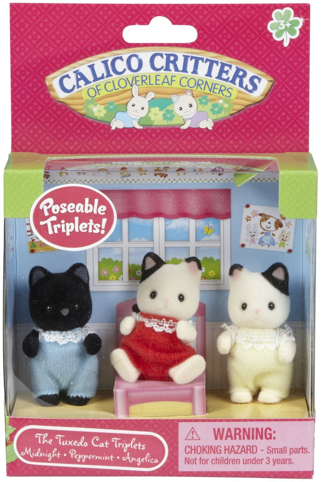 tuxedo cat calico critters