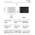 thumbnail image 5 of Essential Oil Diffuser With Flame Night Light, 180ml Silent Aromatherapy Atomizing Humidifier, Essential Oil Diffuser With Automatic Safety Switch, 5 of 5