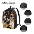thumbnail image 3 of Bendy And The Ink Machine Backpack, Large Capacity 17 Inch Laptop Backpack, Durable Casual Daypack, Water Resistant, 17.3x12.2x5.5 Inch, 3 of 8