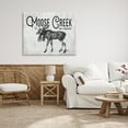 thumbnail image 2 of Stupell Industries Moose Creek Bed & Breakfast Rustic Wearing Scarf Graphic Art Gallery Wrapped Canvas Print Wall Art, Design by Lettered and Lined, 2 of 7