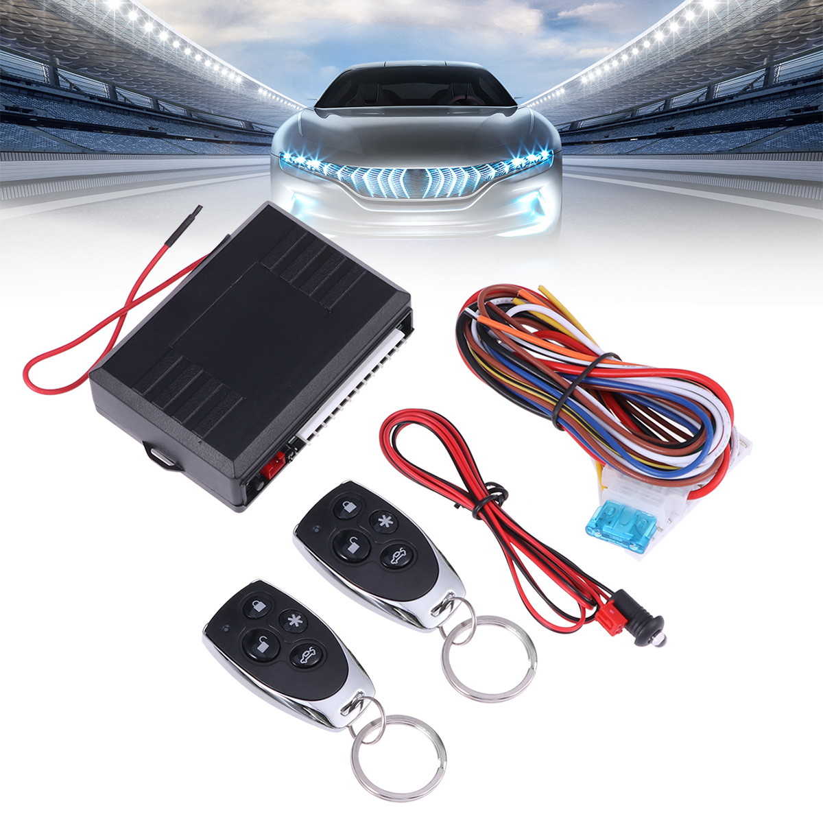 Key Activated Keyless Access Ignition Preheating System Remote Starter