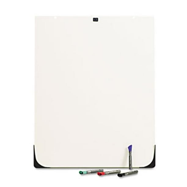 Quartet Whiteboard, Chevalet Accessoire, 27" x 34" Dry Efface Board, DuraMax Total Efface (210TEA),Petit 2' - 4'
