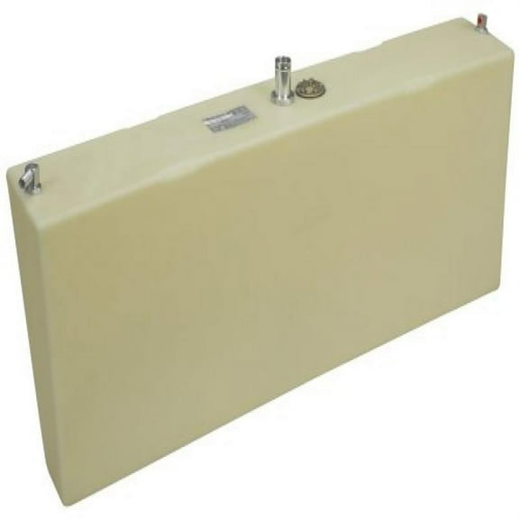 Moeller Marine Below Deck Permanent Fuel Tank with Port Side Withdraw (24-Gallon, 51" x 8.75" x 5.25" x 17.88")