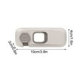 thumbnail image 2 of Rourlinge Safety Cabinet Locks Drawer Latches Anti-Pinch Hand Protection for Home Kitchen Bathroom Furniture proofing Security Device, 2 of 7
