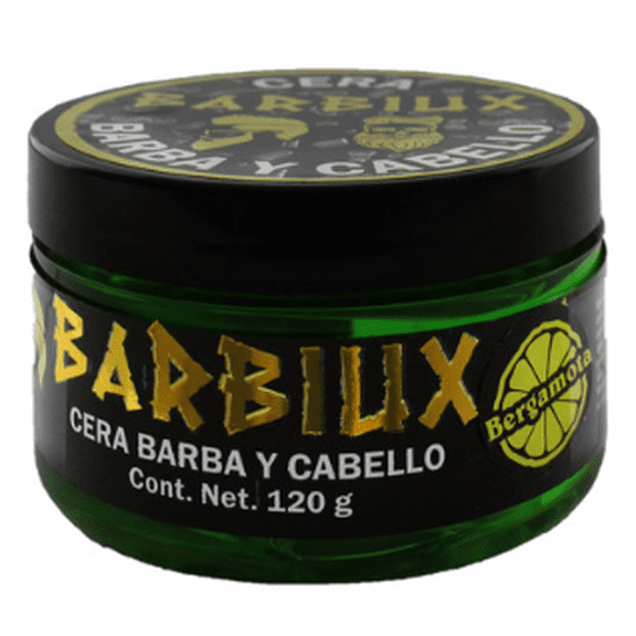 Bergamot Hair & Beard Pomade - Low Shine, Strong Hold Styling Wax for Men - 120g