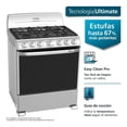 thumbnail image 2 of Estufa Mabe EM7654BFIS2 Piso 30 Plata Mercury, 2 of 4