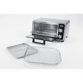 thumbnail image 2 of Black + Decker Crisp 'N Bake Pro 4-Slice Air Fry Toaster Oven Black – Refurbished Good Condition | Compact Air Fry Oven, 2 of 5