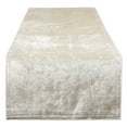 thumbnail image 1 of La conception des Importations CAMZ11958 DII Crème Velours Table Runner, 1 of 2