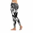 thumbnail image 2 of SUNENAT Music Clefs Music Note Lines Stretchy Capri Leggings Skinny Yoga Sports Pants Extra Large, 2 of 4