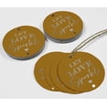 thumbnail image 4 of Inkdotpot Silver Foil Paper Hang Tags Let Love Sparkle Wedding Favor Tags 100 Pieces, 4 of 6