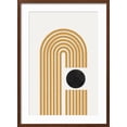 thumbnail image 2 of Art.com Arch No3. Giclee Print by THE MIUUS STUDIO, Brown Frame Wall Art, 21" x 29", 2 of 5