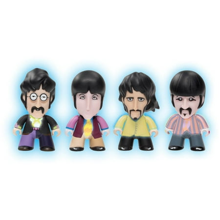 Beatles TITANS: 3 Four Pack Standard Costumes Glow in the Dark