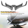 thumbnail image 2 of ABS Aerodynamic Winglets Motorcycle Fairing Accessory Windshield Lower Wing Cover Protectors for Most Motorbike, 2 of 9