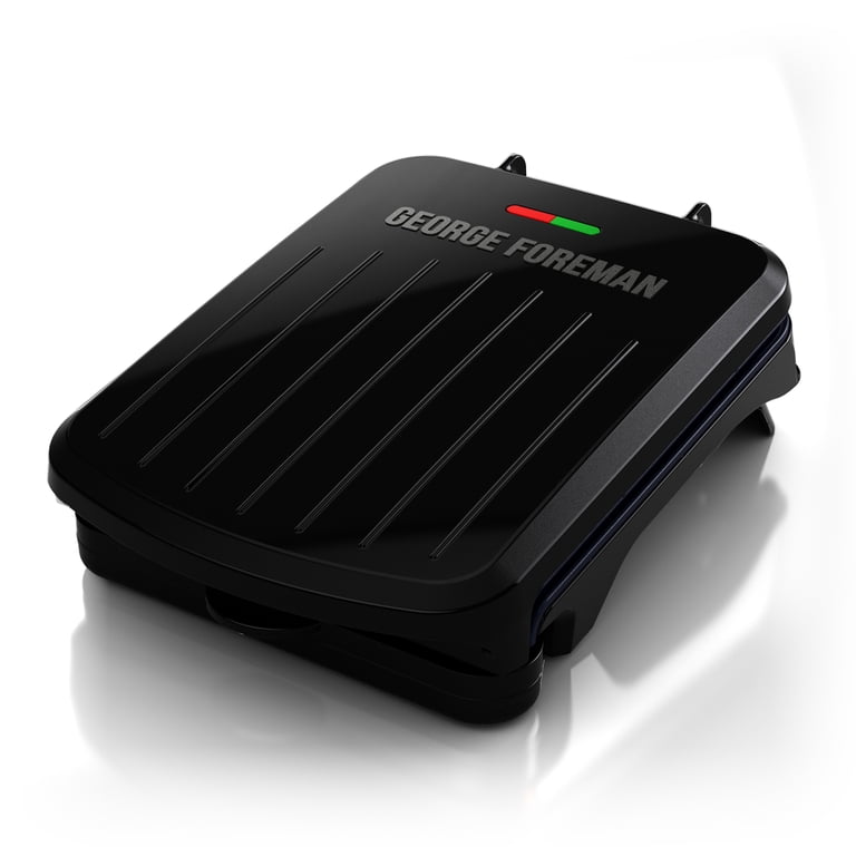 George Foreman 2-Serving Electric Indoor Grill and Panini Press photo 2
