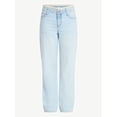 thumbnail image 5 of No Boundaries Lace Waist Baggy Wide Leg Jeans, 31'' Inseam, Women's 00-18, 5 of 6