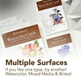thumbnail image 4 of Strathmore 400 Series Mixed Media Cards & Envelopes, Full Size, 5x6.875 inch, 6 Per Pack, 3 Packs, 4 of 7
