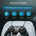 thumbnail image 3 of Estación de carga rápida dual de contacto de 2 pines para el controlador inalámbrico PlayStation 5 Universal Accesorios Electrónicos, 3 of 9