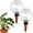 2 PCS, variant on Plant Self Watering Globes with Covers, 17.5oz Automatic Watering Planter Insert Top Fill with Slow Release Control Plants Watering Devices System (4 PCS)