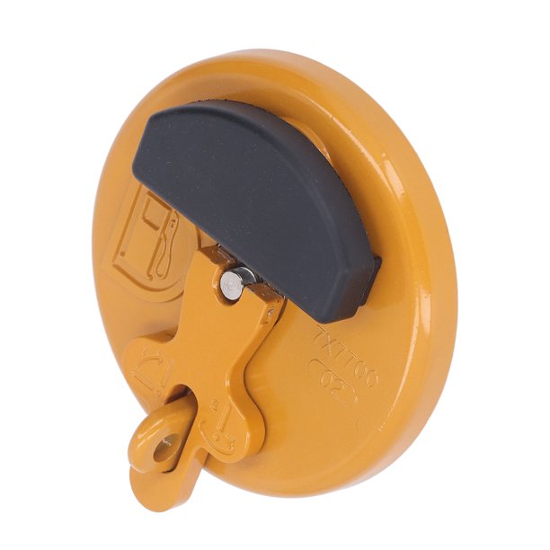 Tapa Del Tanque De Combustible, Resistente A La Corrosión Tamaño Estándar Sellado De Goma 7X7700 Cubierta Del Tanque De Excavadora Buena Compatibilidad Con 2 Llaves Para 814F