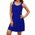 thumbnail image 4 of Vestido Bluetime Summer Boho sin mangas para playa con bolsillos, 4 of 6