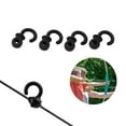 thumbnail image 3 of Bow String Silencers Monkey Tail, 4Pcs Reduce Vibration And Noise, Durable Rubber Material, High Performance, Suitable for Composite Pulley Bow And , Archery Training, 3 of 7