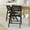 Black, variant on Emma + Oliver Set of 2 Cane Rattan Folding Chairs with Solid Wood Frames and Seats and Breathable Woven Rattan Backrest in Natural