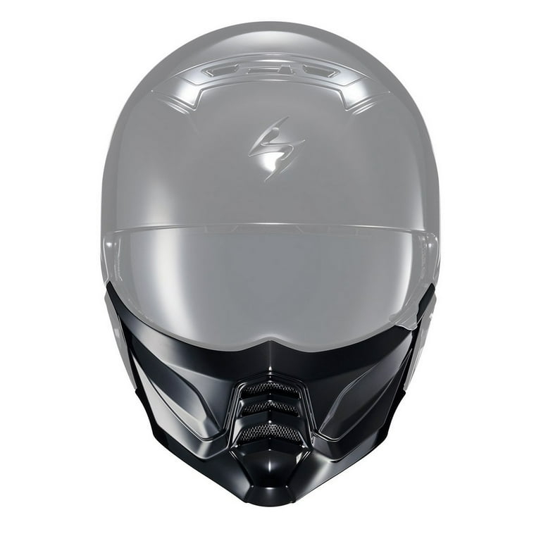 scorpion covert helmet xl Scorpion Covert 2 Helmet Facemask Gloss Black XL-3XL