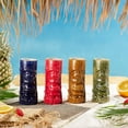 thumbnail image 6 of Ceramic Hawaiian Tiki Glasses Set of 4 (13.4 oz), 6 of 6