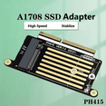 thumbnail image 2 of 5X A1708 SSD Adapter NVMe PCI Express PCIE to NGFF M2 SSD Adapter Card M.2 SSD Retina 13 Inch A1708, 2 of 6