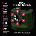 thumbnail image 3 of 6 Pack, Rust-Oleum Stops Rust Custom Spray 5-in-1 Gloss Cypress Green Spray Paint-393371, 12 oz, 3 of 10