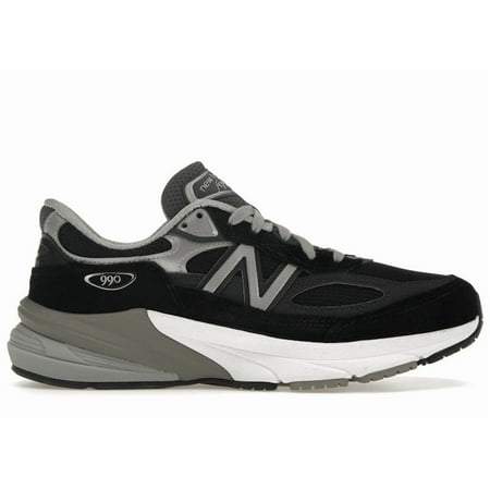 New Balance Women's 990v6 MiUSA Black Grey White, from StockX